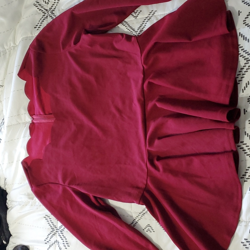 Shein Curve Peplum